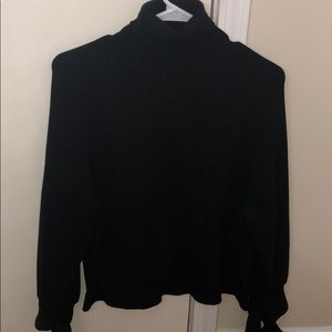 Zara black turtle neck sweater